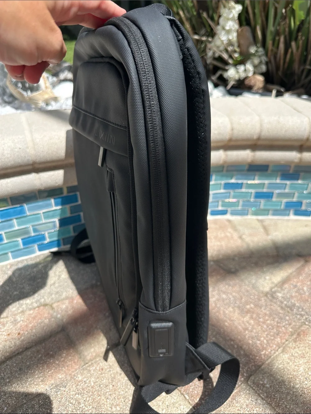 Slim Backpack (Black)